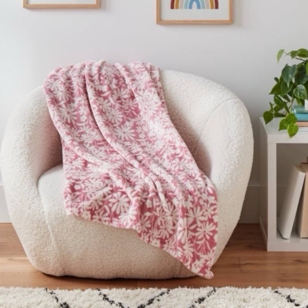Target Spring Plush Throw Blanket